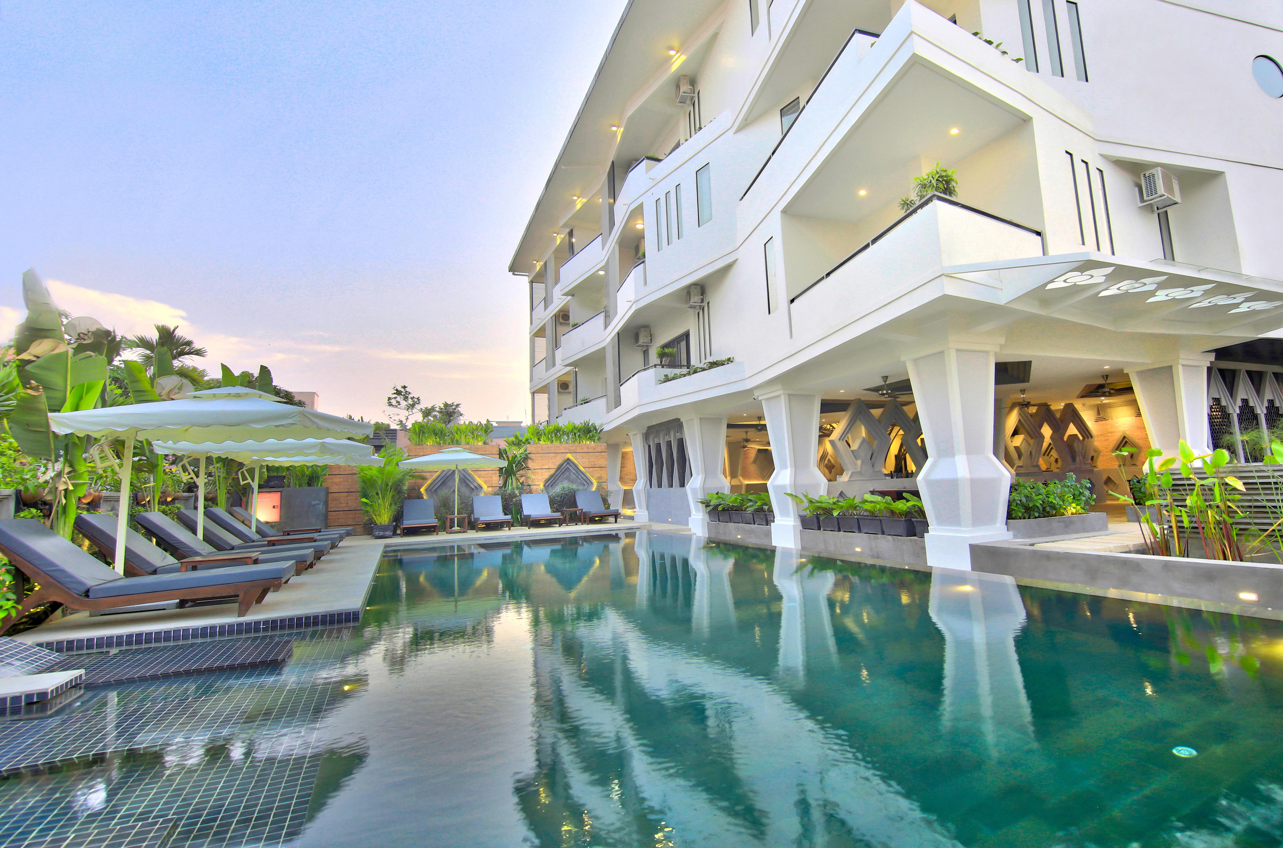 Central Suite Residence Siem Reap Exterior foto